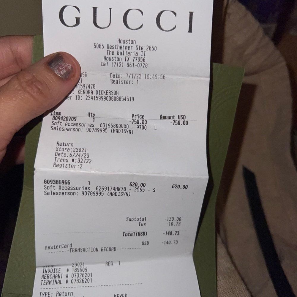 Authentic Gucci bucket hat - Picture 4 of 9